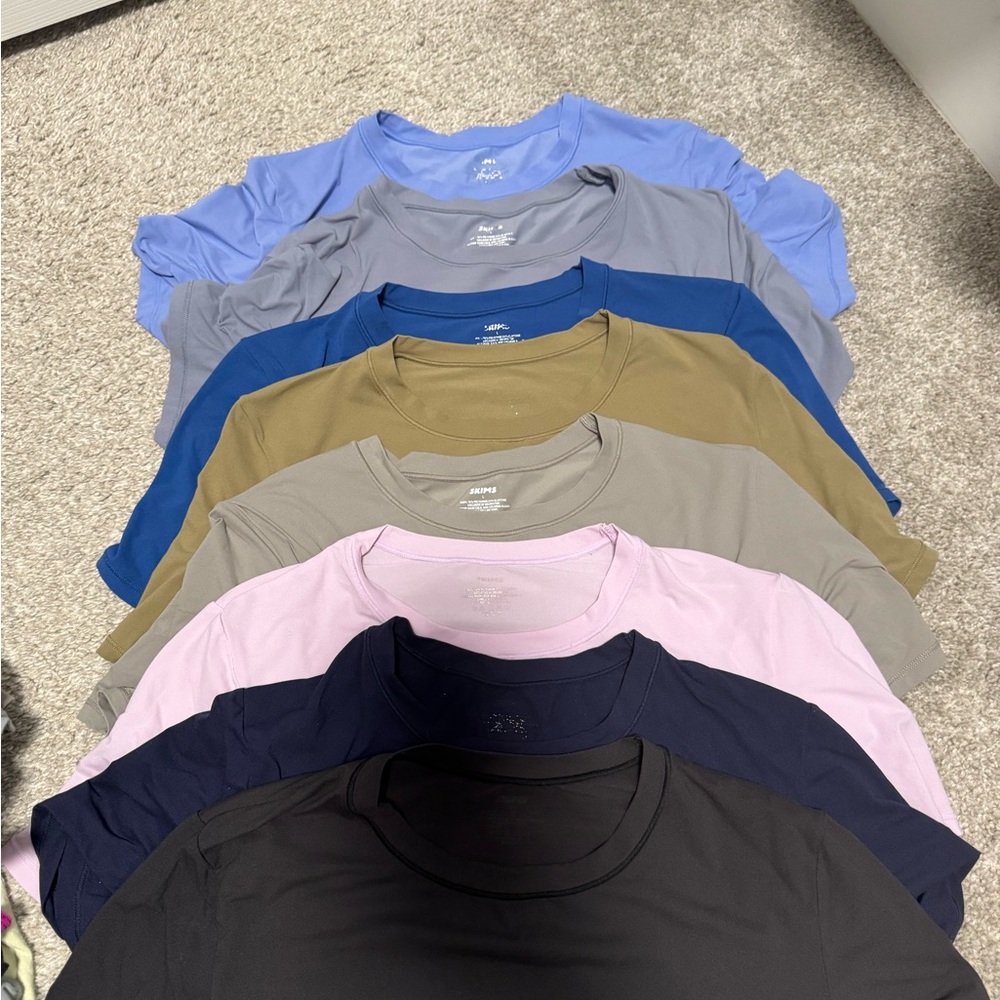 SKIMS fits everybody Short Sleeve T-shirt - Multi-Color Pack